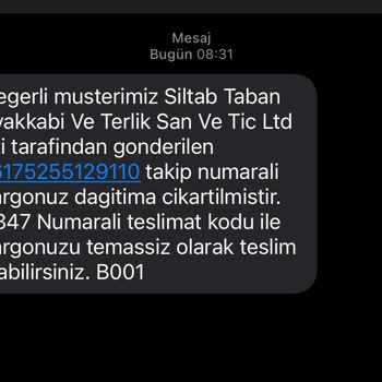 Sürat Kargo Yanlış Bilgi Girişi (yanlış Telefon Numarası)