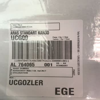 Aras Kargo Turkuaz Şubesi Balıkesir/Bandırma