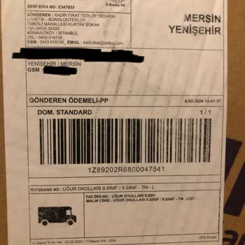 Uğur Okulları İade Edilmeyen Kitap Ücreti Ve Okul Sonu Gelen 9. Sınıf Kitapları