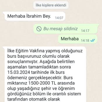 İlke Vakfı (İlim Kültür Eğitim Vakfı) İlke Vakfı Burs Başvuru