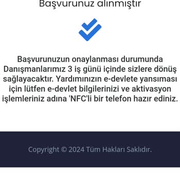 Kıta Vakfı (Yardım Başvurusu) Kıta Vakfı (Yardım Başvurusu) Başvuru İptali