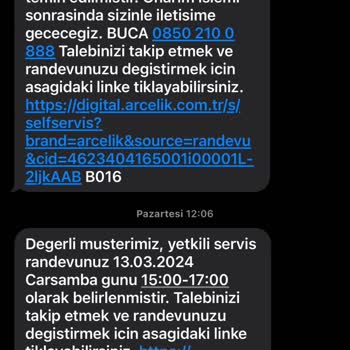 Arçelik Markası Bayisi Servisi Pişmanlıktır...