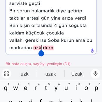 Baymak Oda Termostatı Arıza