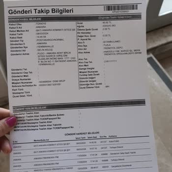 PTT Kargo PTT İade Kargomu Kaybetmiş