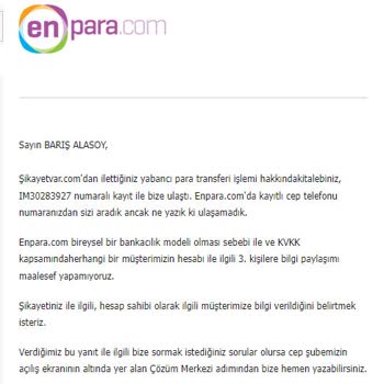 Enpara Ve Uption Ortaklaşa Parama El Koydu