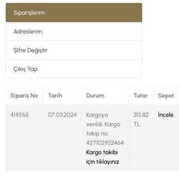 Cosmed Ürünüm Gelmedi, Müşteri Hizmetleri Sessiz