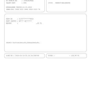 Koçmen Para İadesi İstiyorum.