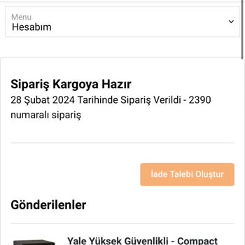 Algeliyo.com 16 Gündür Ürünümü Teslim Etmedi.