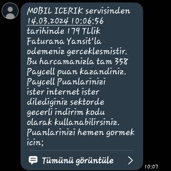 Mobil İçerik Servisi Haksız Kazanç