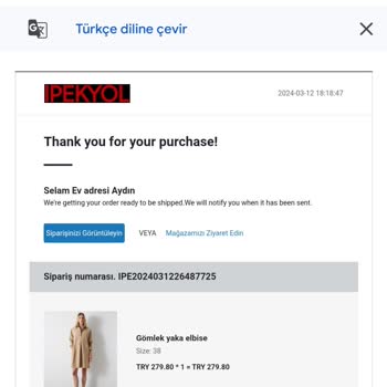 İpekyol Outlet %80 İndirim Instagram Hesabı Altında.