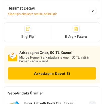 Pınar Et ve Süt Marketten Alınan Kaşar Peynirinde Yabancı Madde Bulunması