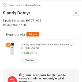 Hepsiburada'nın Keyifli Olarak İptal Ettiği Ürünler