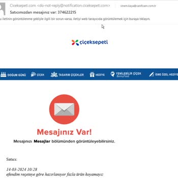 Çiçek Sepeti (görsel İle Alakasız Çiçek)