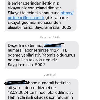 Millenicom İnsanlardan Haksız Ücretler Talep Ediyor