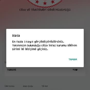 Adalet Bakanlığı E Görüşe Giremiyorum