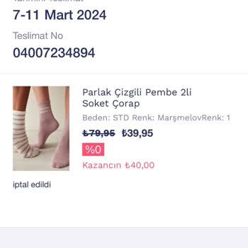 Penti 👎🏻 Kampanyanda Verdiğin Sözü Tut.