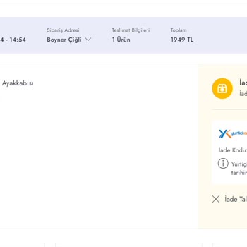Boyner De Akıl Almaz İade Uygulaması
