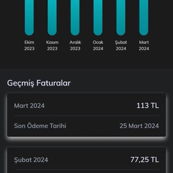 Türk Telekom Mobil 95 TL Dendi 113 TL Fatura Geldi