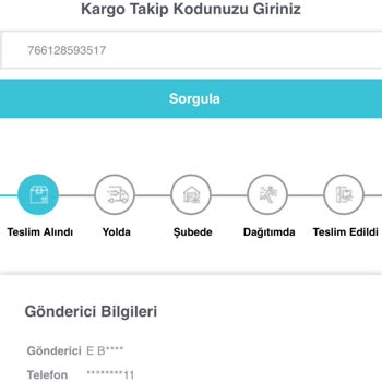 Scotty Kargom Teslim Edilmedi