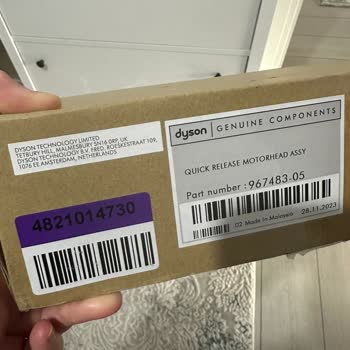 Dyson Süpürge İçin Garanti Kapsamında Yanlış Başlık Yollanıldı