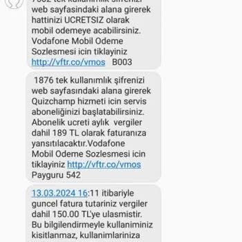 Vodafone Pay Kendi Kendine Ödeme Alma Saçmalığı