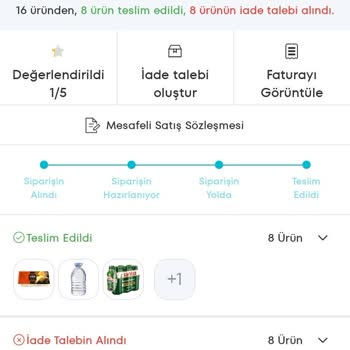 A101 Kuryenin Terbiyesizliği, Eksik Ürün Teslimi