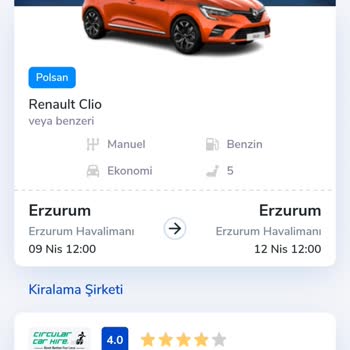 Circular Car Hire Circular Hire Car Firmasından Araç Kiralamayın!