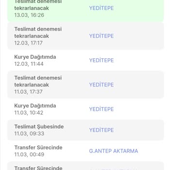 MNG Yeditepe Şubesi Kargomu Getirmiyor