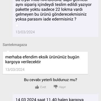 N11 İki Üründen Birini Göndermedi Mağdurum