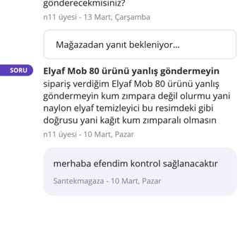 N11 İki Üründen Birini Göndermedi Mağdurum