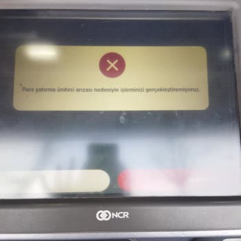 Ziraat Bankası ATM Hatalı İşlem Bildirimi