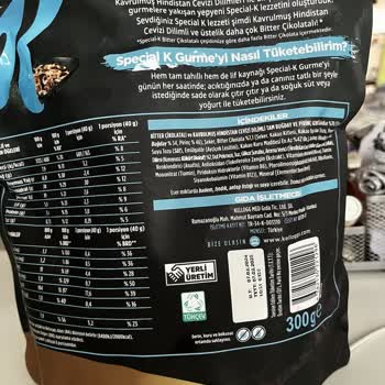 Kellogg's Special K Gurme Ürün Tadı Ve Kokusu Kötü