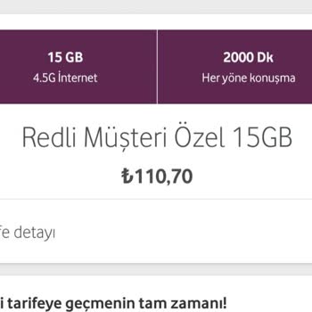 Vodafone Farklı Fatura Uygulaması