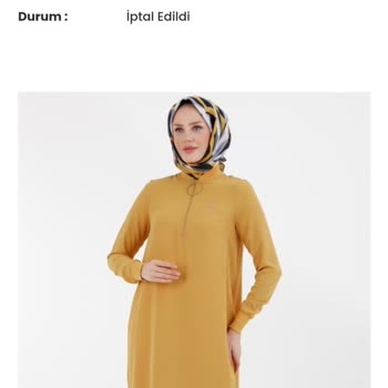 Armine Trend Gönderilmeyip İptal Edilen Siparişim