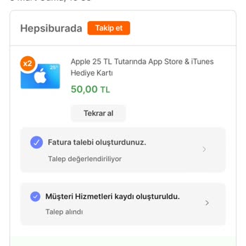 Hepsiburada Dijital Ürün Teslim Etmiyor
