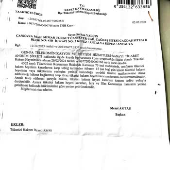 Genpa Mahkeme Kararına Uymayan Şirket İle Yaşadığım Servis Sorunu