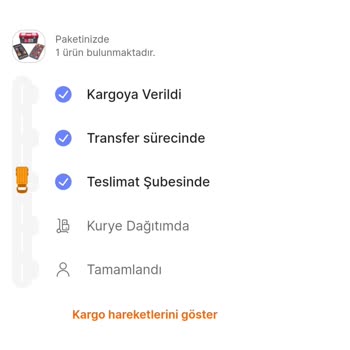 hepsiJET Kargom Teslimat Şubesinde Görünüyor