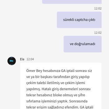 Betmarino Bakiyem Sıfırlandı, Hesap Bilgilerim Kullandırıldı