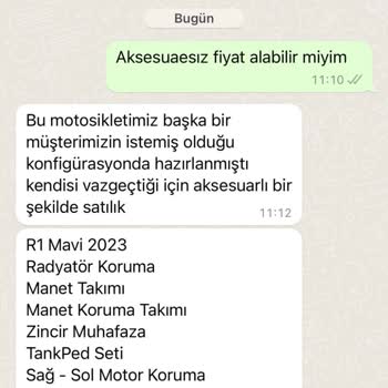 İz Moto Yamaha Yamaha Bayisi Aksesuarsız Ürün Satmıyor Zorla Aksesuar Satıyor