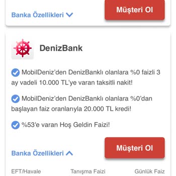 Denizbank Faizsiz Kredi Vaadiyle İnsanları Yanlış Yönlendiriyor