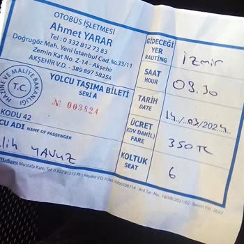 Özlem Diyarbakır Koltuk Numarası Olduğu Halde Adıma Bilet Kesildi Deyip Kesilmemesi