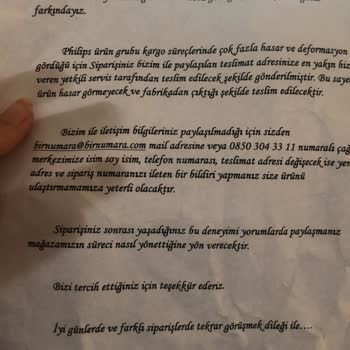 Birnumara.com Hepsiburada'dan Alınan Kahve Makinesi Sorunu