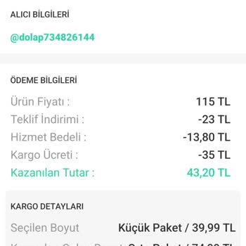 Dolap Haksız Kargo Ücreti Kesintisi