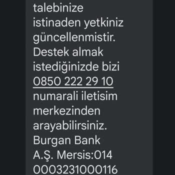 Burganbank Mobil Bankacılık Sorunu