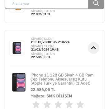 Epttavm İade Konusunda Yardımcı Olmuyor