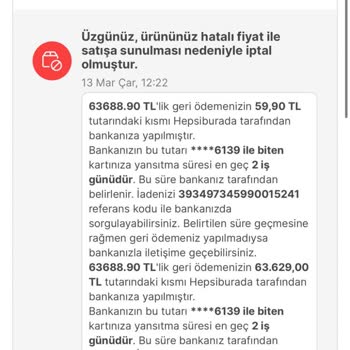 Hepsiburada.com Hatalı Fiyat