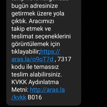 Aras Kargo Je*** Hı*** Ta*** A***