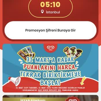 Algida İle Kazan Uygulaması Bir İşe Yaramıyor