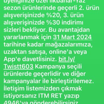 Twist Kişiye Özel Kampanya