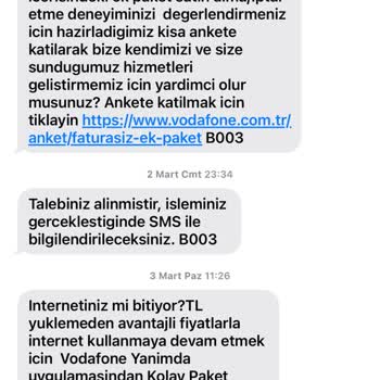 Vodafone Faturalı Hatta Geçemiyorum Şikayet